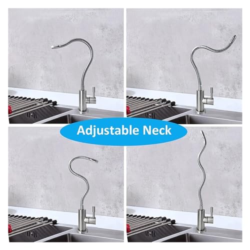Robinet d'eau potable pour cuisine purifiée et design moderne