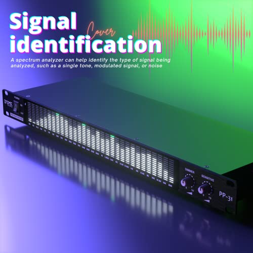 Image of BDS PP-31 Digital Audio Spectrum Analyzer Display Music Spectrum VU Meter White