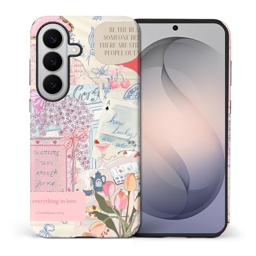 Coque fleurie Samsung S26+ Plus pour sublimer vos photos et sorties entre amies