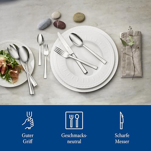 Villeroy & Boch – Victor Tafelbesteck 30 Teilig, Besteckset Für 6 Personen, Spülmaschinenfest, Rostfrei, Messer, Gabel, Löffel… – Ansicht 6