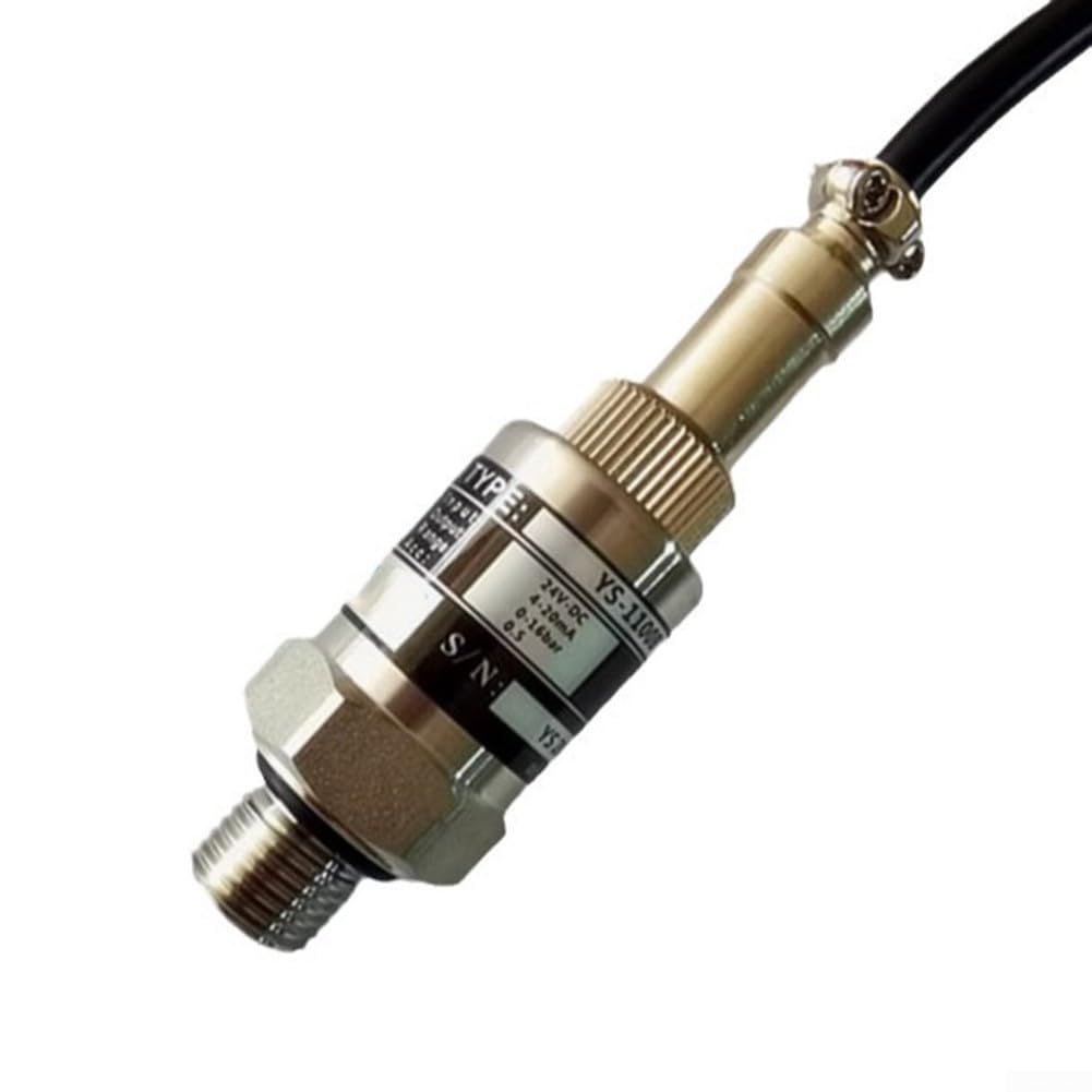 Drucksensor 24V DC 4-20mA – G1/4 Gewinde, 304 Edelstahl – Für Klima, Pumpen & Kompressoren
