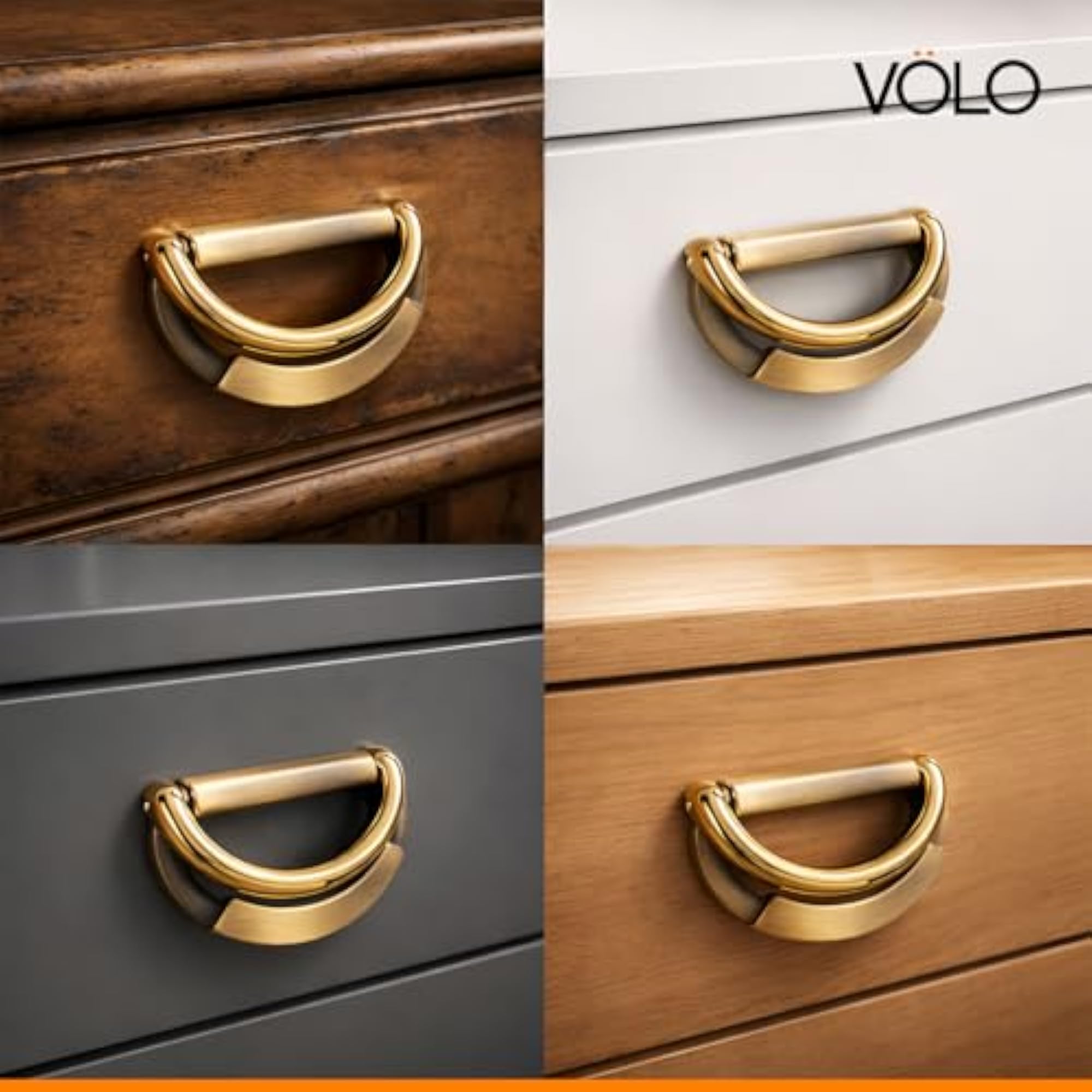 Cabinet Drawer Knobs - Kadi Pull Handle