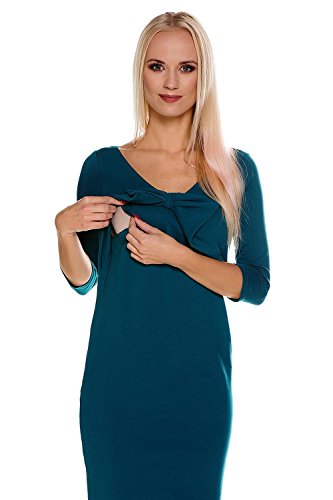My Tummy Vestio Allattamento Norah Verde - Vestito...