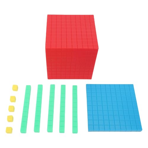 Blocs pour l'apprentissage des mathématiques et cubes de comptage éducatifs
