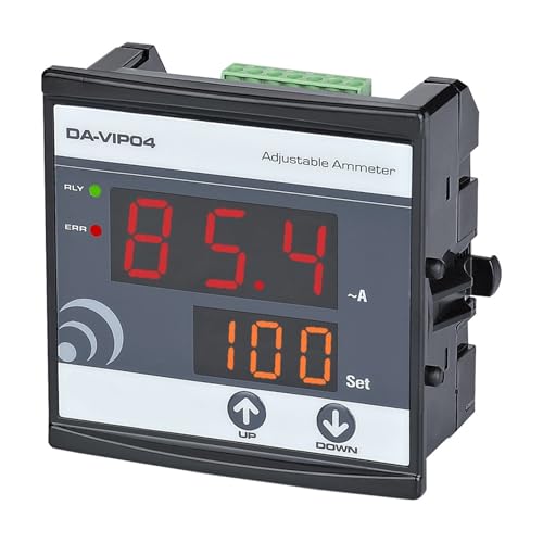 Amperímetro digital DA-VIP04 con alarma ajustable y transformador CT de 100A 2