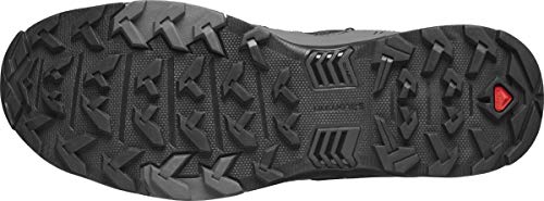 Image of Salomon Men's X Ultra 4 MID GTX Hiking Shoe, Black /Magnet /Pearl Blue, 12 Wide
