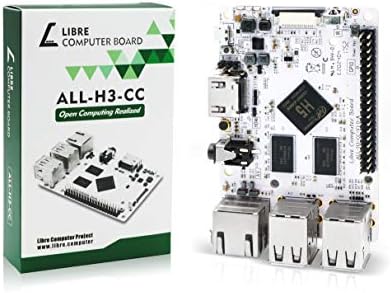 Libre Computer Board ALL-H3-CC H5 2GB (Tritium) Mini Computer with Upstream Free Open Source Software Support