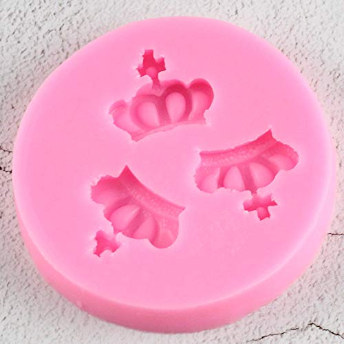 Stampo Per Torta Corona In Silicone Alimentare – Stampo 3D Per Fondente, Gumpaste E Cioccolato – Antiaderente Per Decorazioni E Cupcake