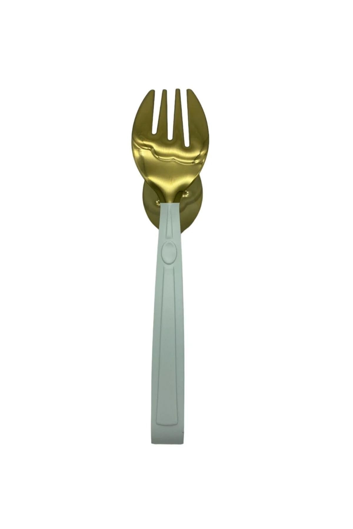 Gold Beyaz, Paslanmaz Çelik, Salata Maşası, BPA Free, 1 Adet