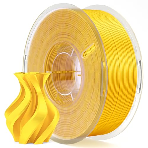 ELEGOO Silk PLA Filament 1.75mm Silk Gold 1kg, Glänzendes Metallic 3D-Druckerfilament PLA Mit Hoher Maßhaltigkeit, 1KG Spule Für Die Meisten 3D Drucker