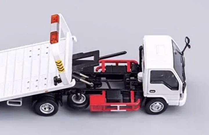 希少　ゲインコーププロダクツ いすゞエルフ 積載車 1/64 いすゞエルフ積載車 peako ピーコ開封 デコトラ