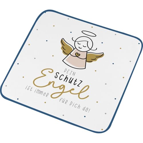 Gruss & CO Zauberhandtuch Dein Schutzengel | kleines Handtuch, Gästehandtuch, in Form gepresst, 30 cmx 30 cm, Baumwolle | Geschenk, lustige Überraschung | 74413