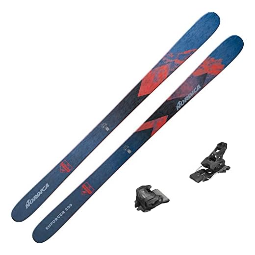 2023 Nordica Enforcer 100 Skis w/ Tyrolia Attack2 14 GW Bindings (186)