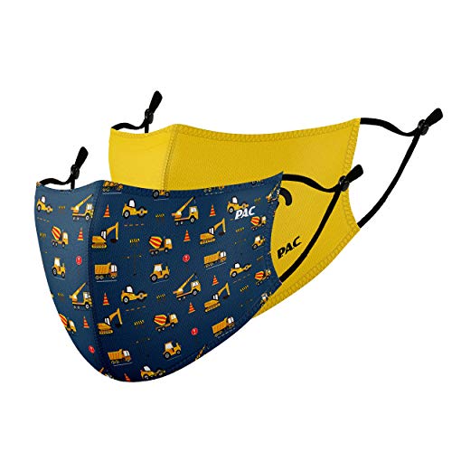 PAC-Kids-Lightweight-Sets-Community-Maske-Mund-Nasenmaske-Behelfsmaske-Alltagsmaske-Waschbar-bis-90-Einfach-aufziehen-OEKO-TEX-100-Wiederverwendbar