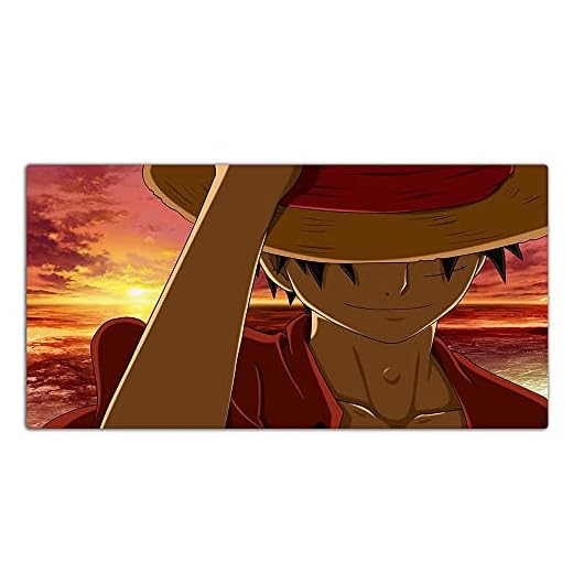 One Piece Musmatta,XXL Musmatta Gaming Stor 900x400 Musmattor Tangentbord PC pad-A 60cmx30cmx2mm