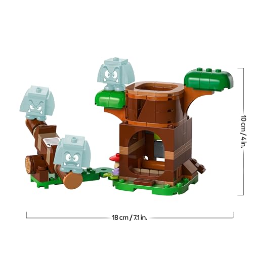 Super Mario Parco Giochi dei Goomba, Set Nintendo da Collezione per Bambini, Bambine e Fan da 7 Anni in su con 3 Personaggi, Albero e Altalena Giocattolo da Costruire, Idea Regalo 71433 - Lego - Immagine 8