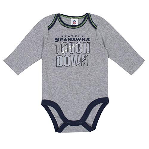 Image of Gerber Childrenswear 2 Pack Long Sleeve Bodysuit