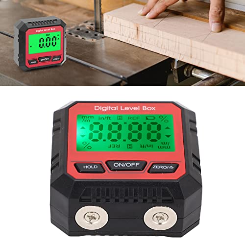 Nivel digital Tyenaza con base magnética y LCD miniatura 7
