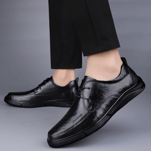 Men's Lace-up Shoes Lightweight Men's Travel-Friendly Oxford Shoes Business Dress Shoes2