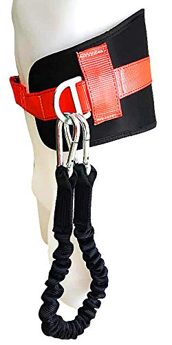 ISOP Safety Belt With Hip Pad D Rings | Stranded Size - Climbing Protection Belt For Body Positioning | Portable Personal Protective Equipment - Thumbnail 5