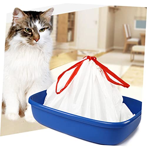 NOLITOY 10 Pcs saco de armazenamento sacos de lixo cachorro de estimação resina suprimentos para gat