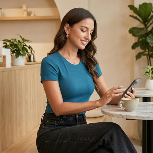 Image of ASAIR Ribbed Tshirt for Women
