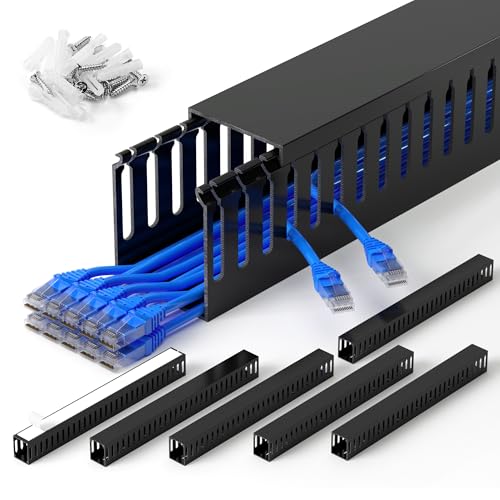 99in Server Rack Cable Management Raceway Kit
