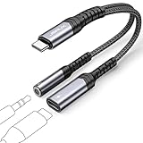 💗【Genießen Sie das Hören während des Schnellladens】JSAUX adapter usb c auf klinke Teilt Ihren USB-C-Anschluss in einen USB-C-Anschluss (Unterstützung PD 3.0/2.0) und eine 3,5-mm-Audiobuchse, so dass Sie Musik hören, Spiele spielen, telefonieren, fahren oder Videos ansehen können, während Sie Ihr Gerät schnell aufladen.