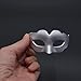 Yiseng 10pcs Set Simple Supper Small Mini Masks Venetian Masquerade Party Decoration Novelty Kid Gifts (simple silver)