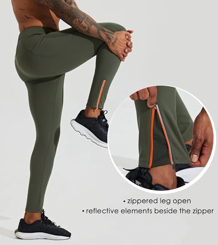 Mallas térmicas para correr para hombre con forro polar Willit 5