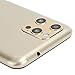 Unlocked Android Smartphone, 6.26in HD Screen Cell Phone, 2MP+2MP Camera 1GB + 8GB ROM , Dual Card Dual Standby, Face Recognition, with +BT+FM+(Gold)