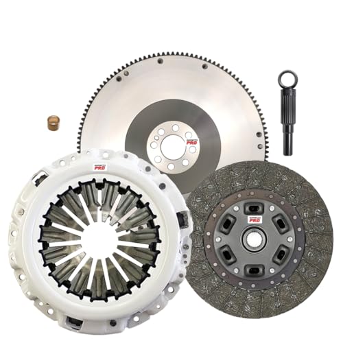 ClutchMaxPRO Heavy Duty OEM Clutch Kit & Flywheel Compatible with 2007 2008 Infiniti G35 2008-2013 G37 2014 2015 Q60 07-08 Nissan 350Z 2009-2018 370Z VQ35HR VQ37VHR 3.5L 3.7L (CP06082HDFW-CK)