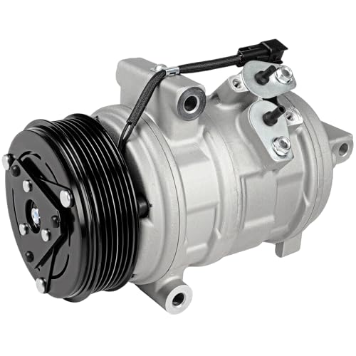 Image of SCITOO AC Compressor fit for Ford for Edge 3.5L 2007-2010 | Fast Cooling, Ultra Low Noise (≤72 dB)Air Conditioner Compressor with Clutch, Easy Installation, 157314