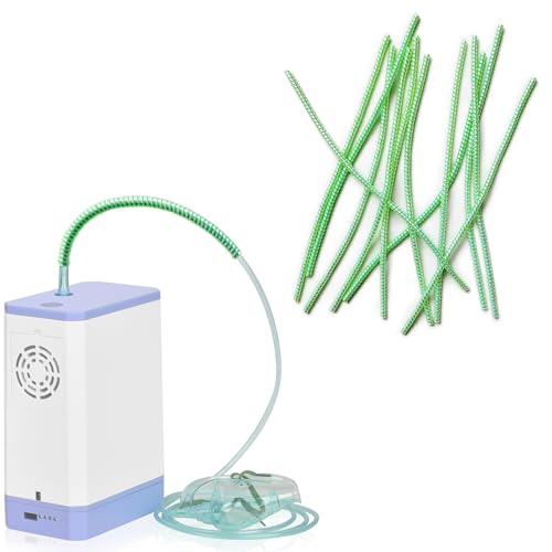 BuyUp 12 Pack Oxygen Tubing Support Crimp Straightener for Portable