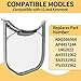 ADQ56656401 Dryer Lint Filter Replacement for LG Kenmore Elite Dryer Lint Screen Compatible with ADQ566564 AP4457244 PS3531962 Ultra Durable Dryer Lint Screen Trap