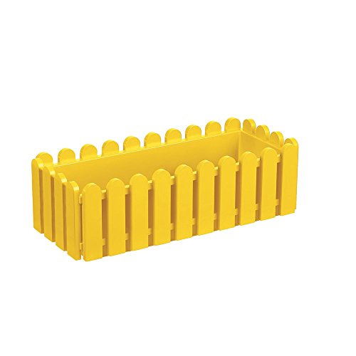 Preisvergleich Produktbild emsa Blumenkasten LANDHAUS, B750 mm, gelb 4009049306704