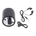 Lwuey Water Leak Detector with Earphone – 13000x High Sensitivity Precise Wall Pipe Leak Detection for Bathroom, Kitchen, Basement USB Rechargeable Aroustic Listening Device Sound Amplifier