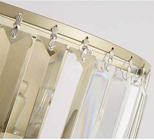Aplique de pared de cristal de lujo para iluminar villas y hoteles elegantes 4