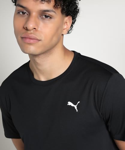 Image of Puma , Men, M TAD Ess Poly Texture Tee, Black, S (52715501)