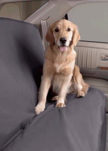FVLFIL SUV Dog Car Seat Cover Size Small (50" W) Color Slate