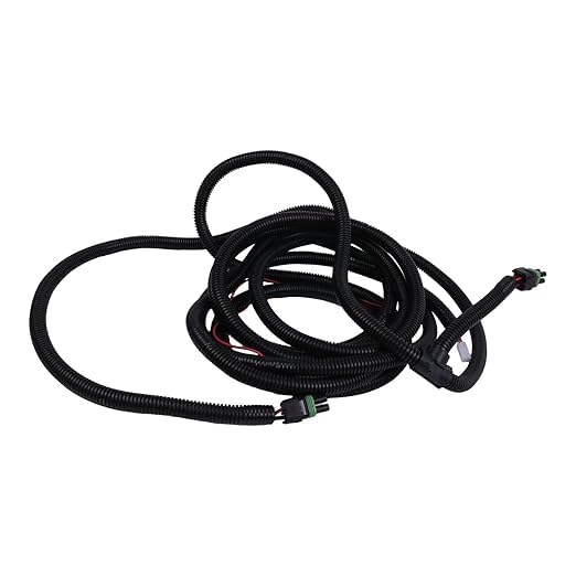 2 Plugs Truck Side Fleet Flex Wiring Isolation Module Control Harness 28587 Compatible with Western Fisher Blizzard SnowEx Snowplow
