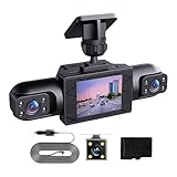 Xinsheinelry Benutzerfreundliche Dashboard-Kamera für einfache Installation und zuverlässig bei verschiedenen Fahrbedingungen, Fahrzeugüberwachungskamera