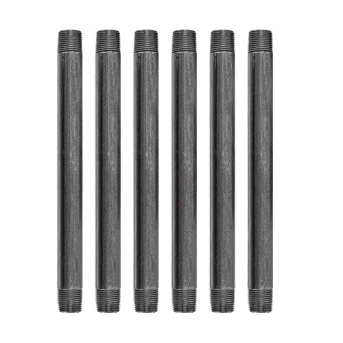 PIPE DÉCOR 1/2” x 42” Malleable Cast Iron Pipe Nipple,