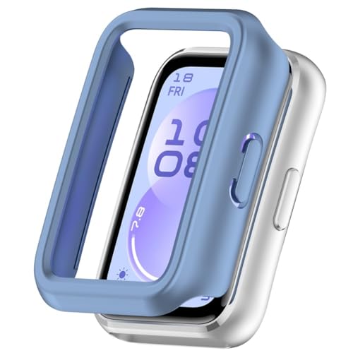 Zohmuly Cover Compatibile con HUAWEI Band 11, Cassa Dell'Orologio dal Design cavo per PC, Resistente Agli Urti, Custodia per HUAWEI Band 11 NFC Smartwatch