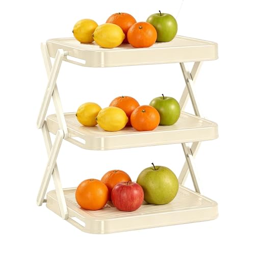 Organizador de cocina de 3 niveles ideal para barbacoas al aire libre y camping