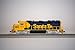 Bachmann Industries EMD GP40 DCC Equipped Locomotive Santa Fe #3508 HO Scale Train Car, Blue/Yellow