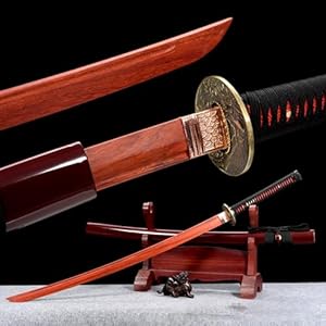 Hjhuua 102cm Mahagoni Bokken Trainingsschwert