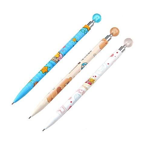 6Pcs Cute Kawaii Sushi Food Press Mechanical Pencil Writing Student Stationery Automatic Pencil For Draft Drawing, Carpenter, Crafting, Art Sketching Party Gifts Office Supply 0.7mm, Random Color Cover