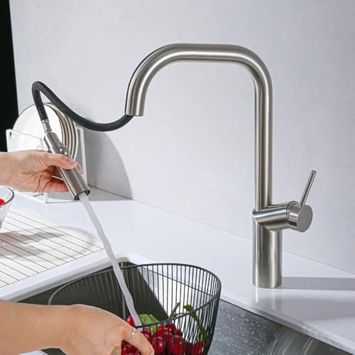 Mitigeur d'évier de cuisine extractible pour simplifier vos recettes