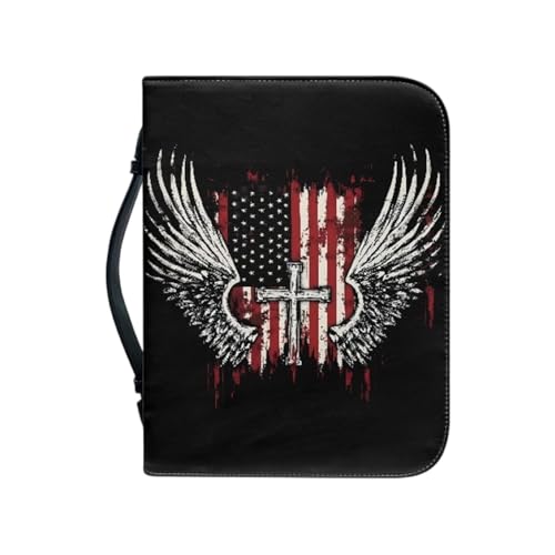 Bolso de mano funcional de piel sintética para tus viajes diarios y llevar la Biblia con estilo